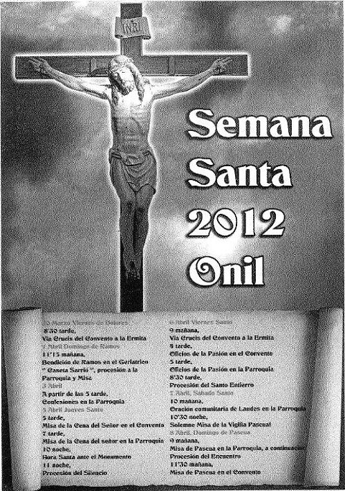 Semana Santa en Onil 2012 Onil